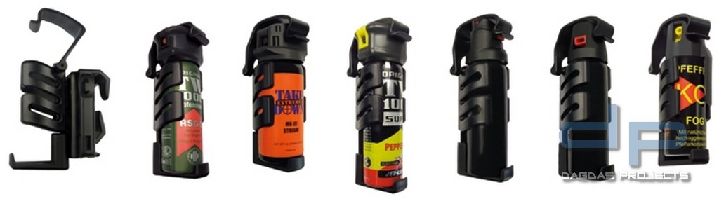 ESP Holster für Abwehrspray mit Gürtelklammer