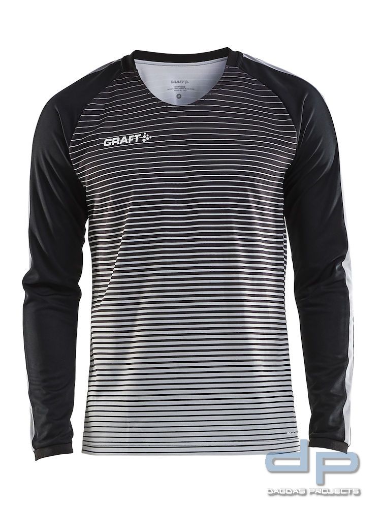 Trikot Pro Control Stripe Langarm Jersey Herren in verschiedenen Farben
