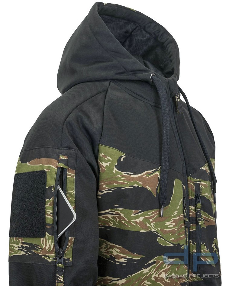 HELIKON ROUGE HOODIE FULLZIP TIGERSTRIPE