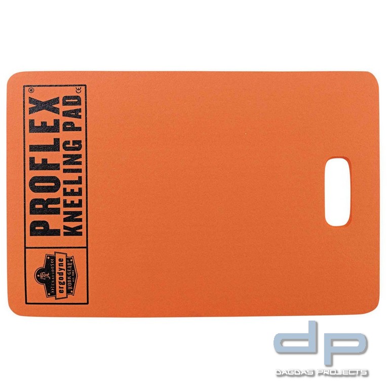 Kniebrett ProFlex, orange, Abmessung L x B x H 53 x 36 x 2,5 cm