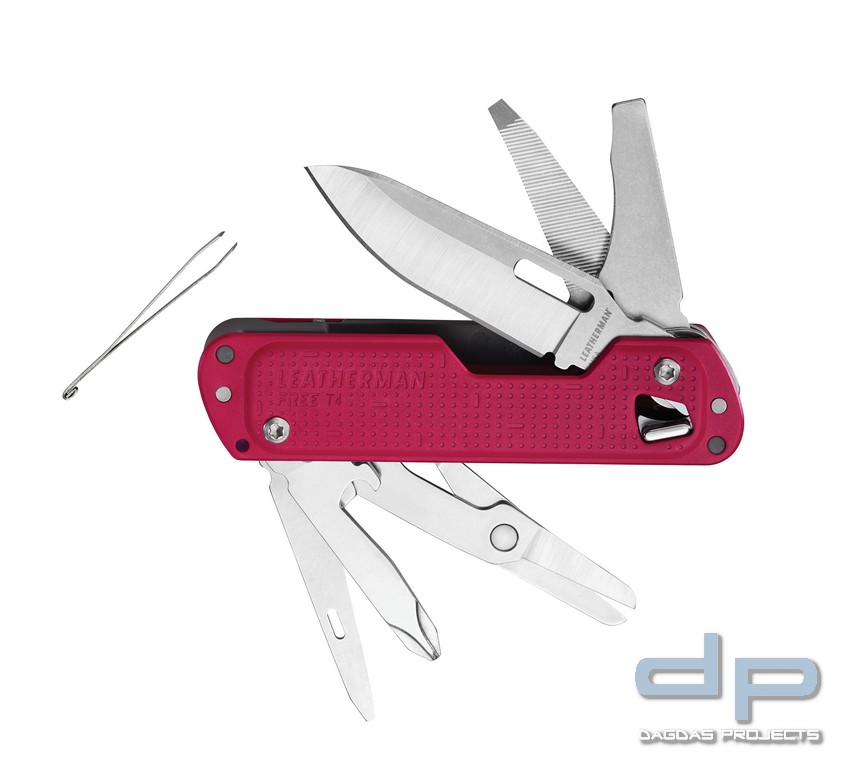 Leatherman FREE T4 Crimson