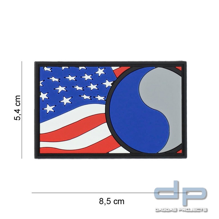 Emblem 3D PVC 29th Infantry flag