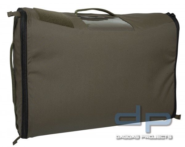 BLACKFOLIUM TRAUMA SHEET BAG KIT - 35 ERSTE HILFE MEDIC TASCHE IN RANGER GREEN