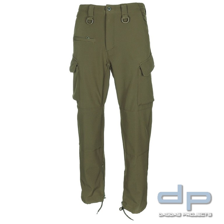 Soft Shell Hose, "Allround", oliv