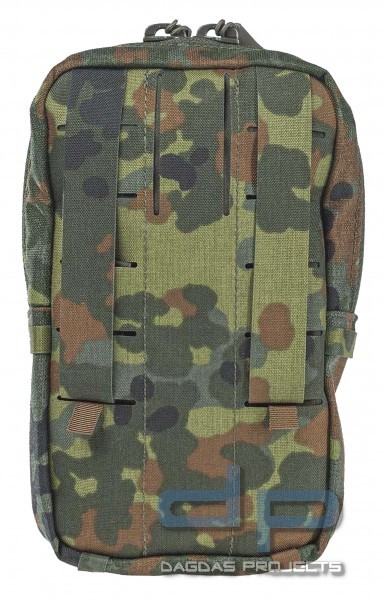 LINDNERHOF MULTI-TASCHE SENKRECHT MX054 MITTEL FLECKTARN