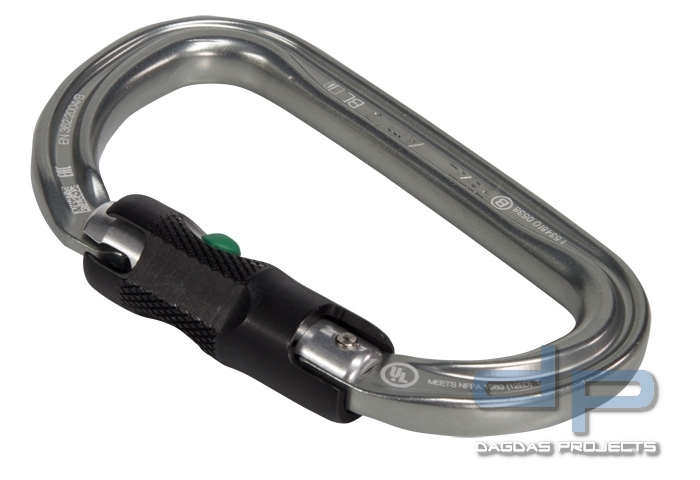 Petzl - Karabiner Am D Schwarz BALL-LOCK
