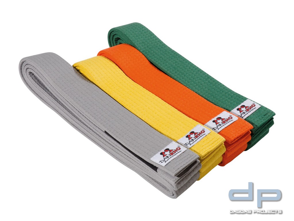 DANRHO IBJJF Kindergürtel Grün