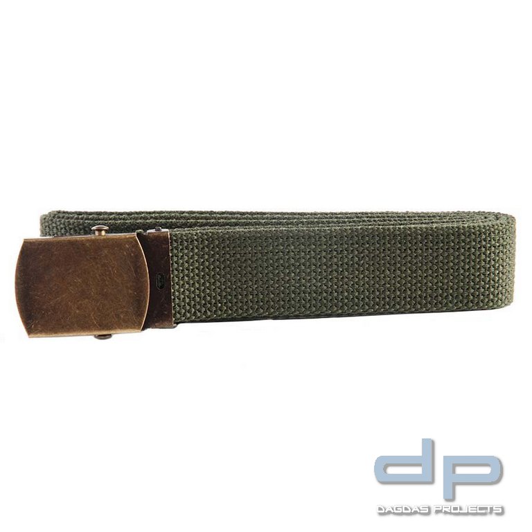 Gürtel mit Messing Schnalle