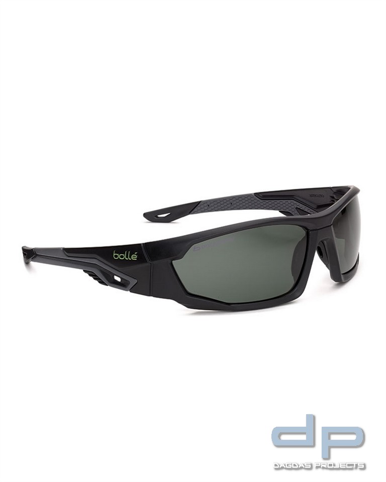TACT.BRILLE BOLLÉ® ′MERCURO POL.′ GRAU/SCHWARZ