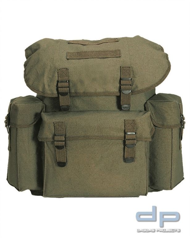 BW Rucksack Import oliv VPE 2