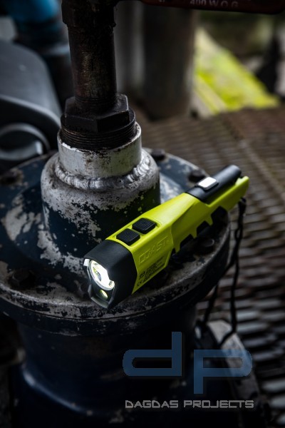 COAST HZ050 I-Safe Taschenlampe (Sicherheits- Lampe, Klasse 1) in gelb