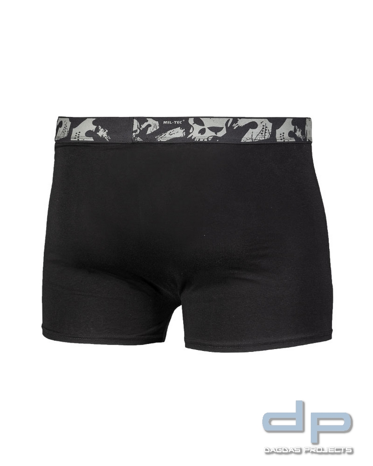 BOXER SHORTS′SKULL′(2ER PACK)SCHWARZ