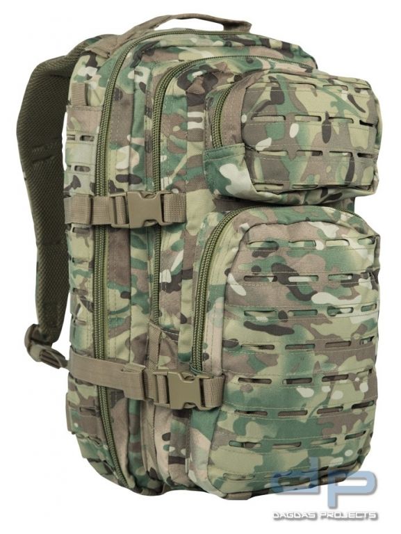US Assault Pack Small Laser Cut Tarn verschiedene Farben
