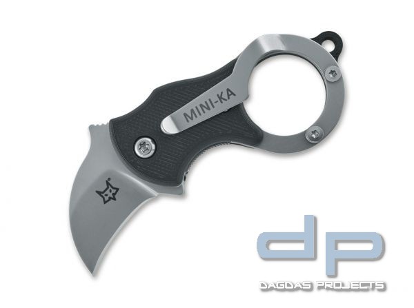 Fox Knives Mini-Ka Black Sandblasted