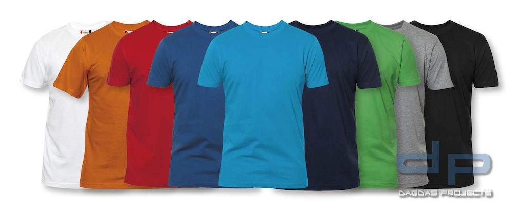 Clique Premium-T in verschiedenen Farben