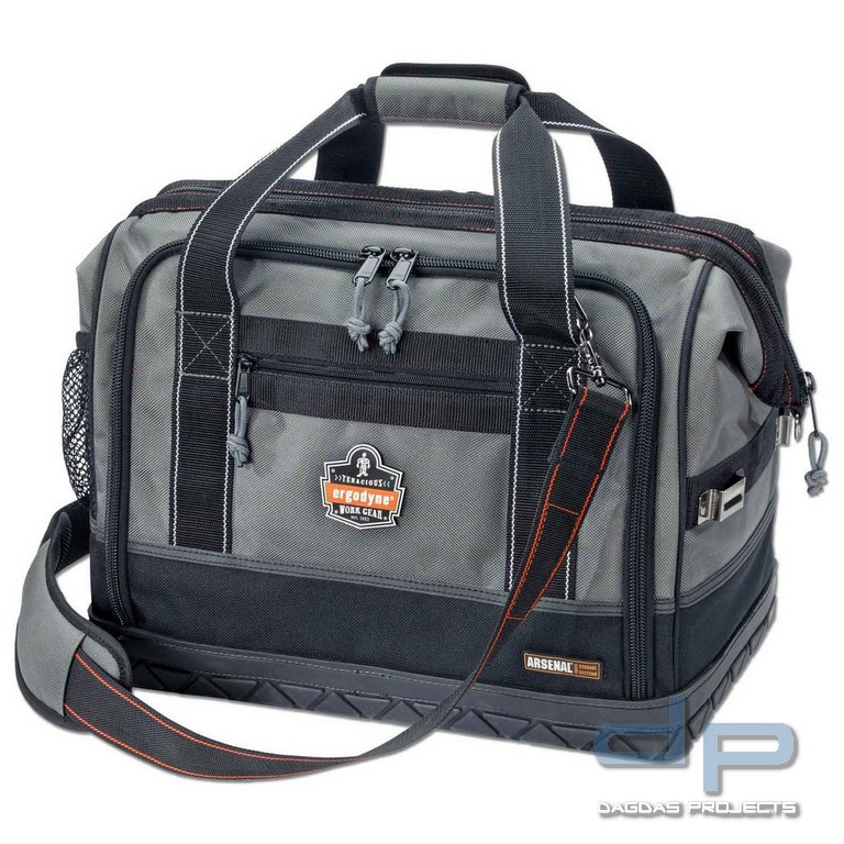 Ergodyne Werkzeugtasche mit großer Seitenöffnung Arsenal 5815, grau