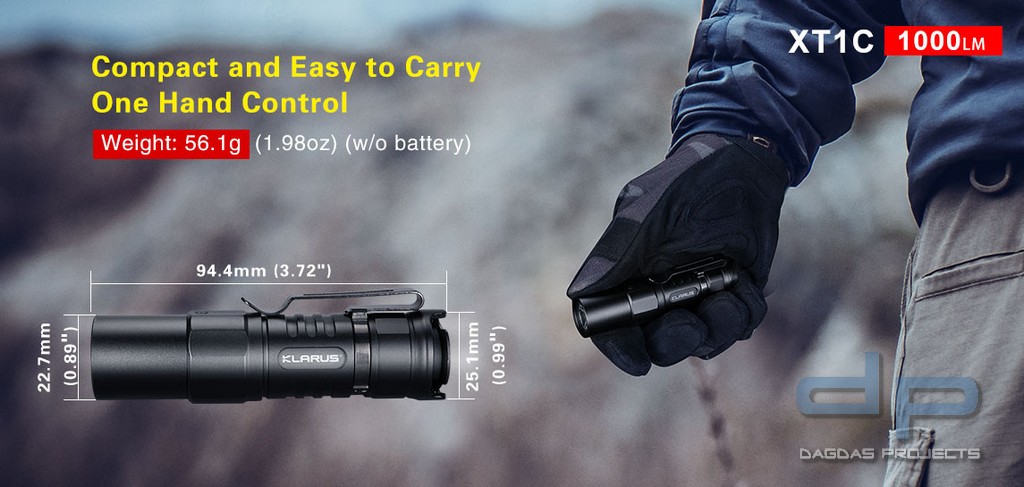 Klarus XT1C, Model 2018