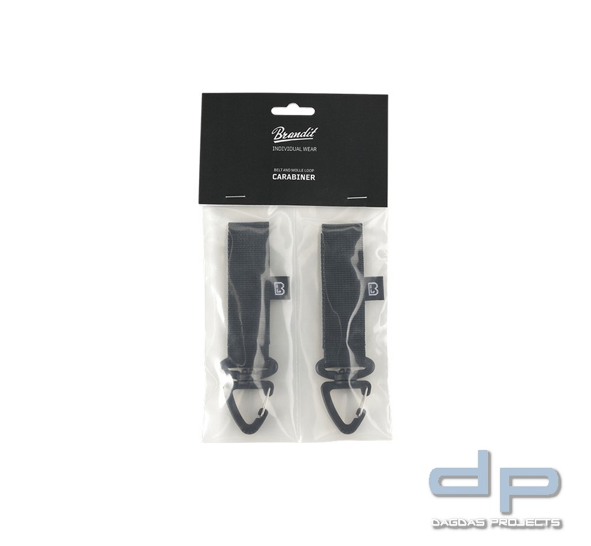 Belt and Molle Loop Carabiner 2 Pack Brandit in verschiedenen Farben