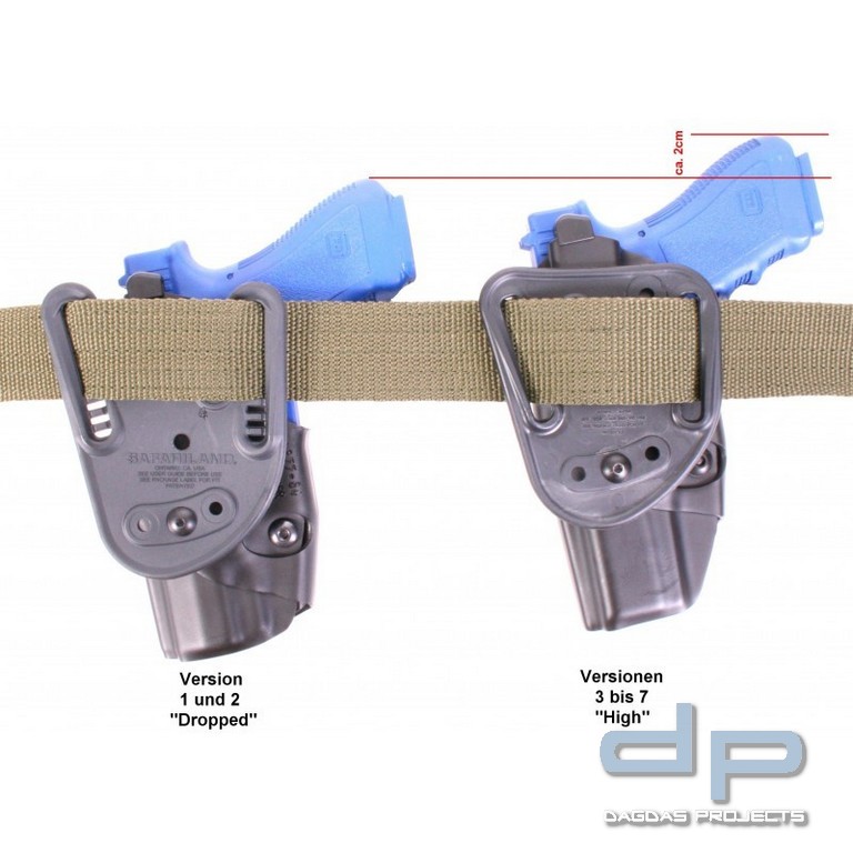 SAFARILAND Gürtelholster 5197 STX Plain