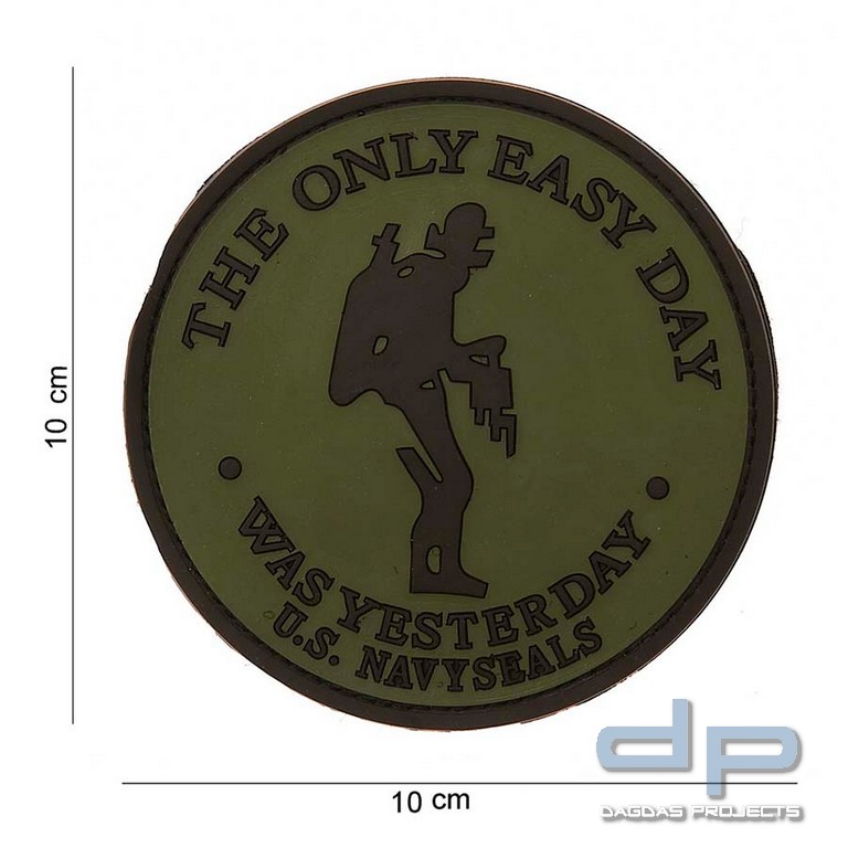 Emblem 3D PVC The Only Easy Day