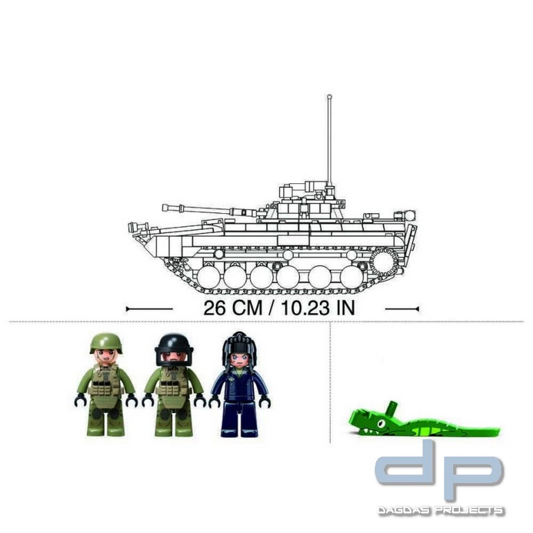 Sluban Infantery fighting vehicle M38-B1136 #16180
