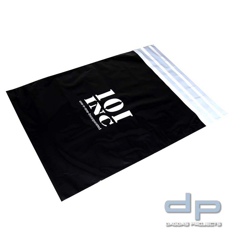 Versandtasche groß - Bündel von 50 st. (schwarz)