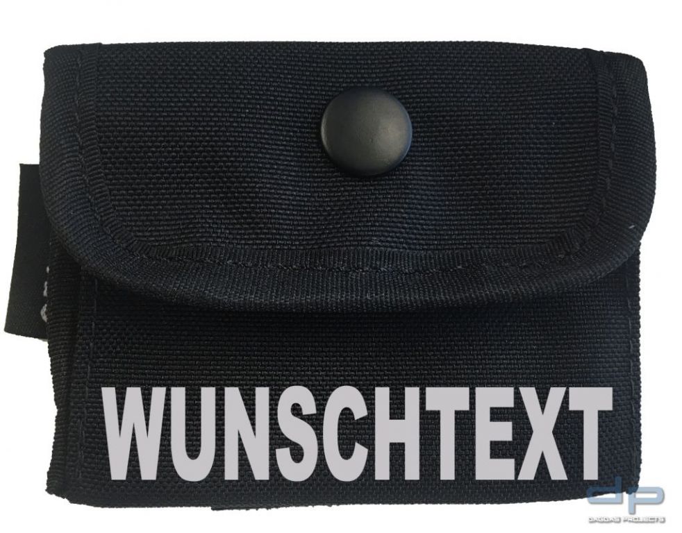 Aidshandschuhtasche mit Wunschtext
