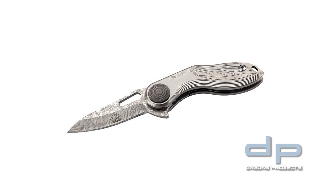 Mini-Einhandmesser Damaszener