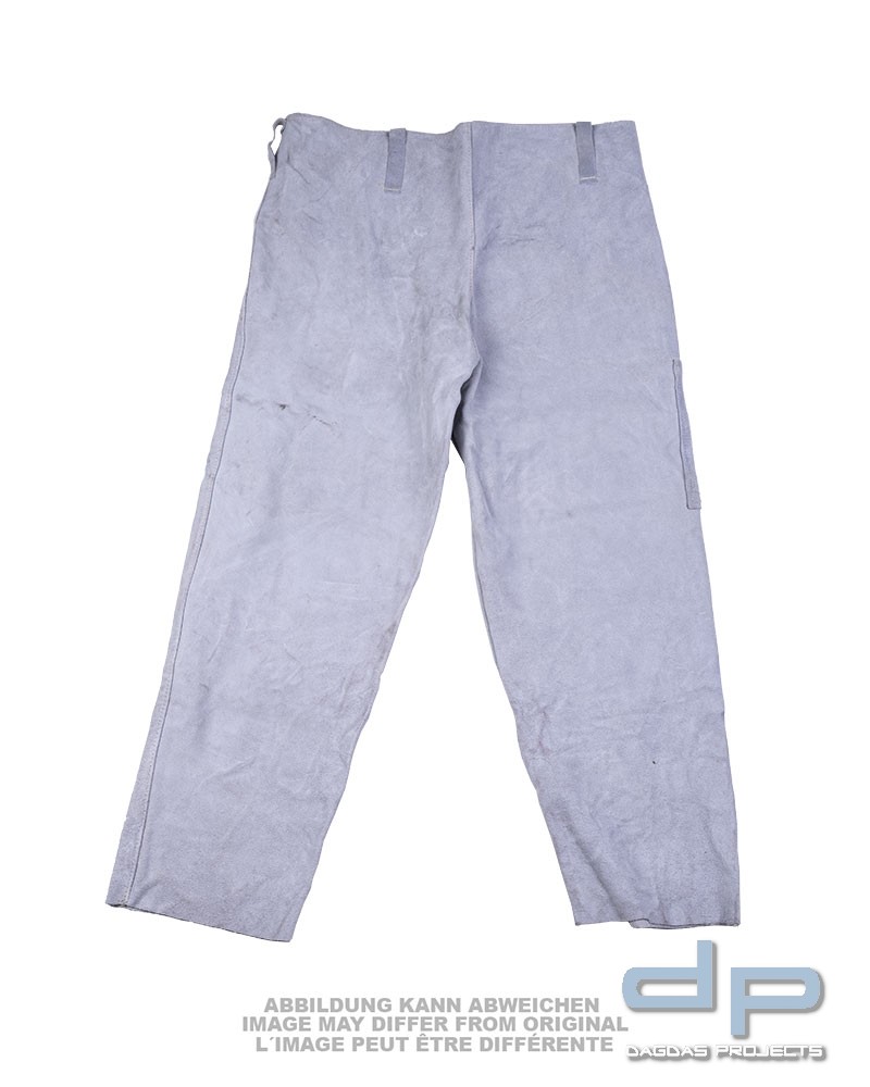 BW SCHWEISSERHOSE LEDER GRAU GEBR. VPE 5