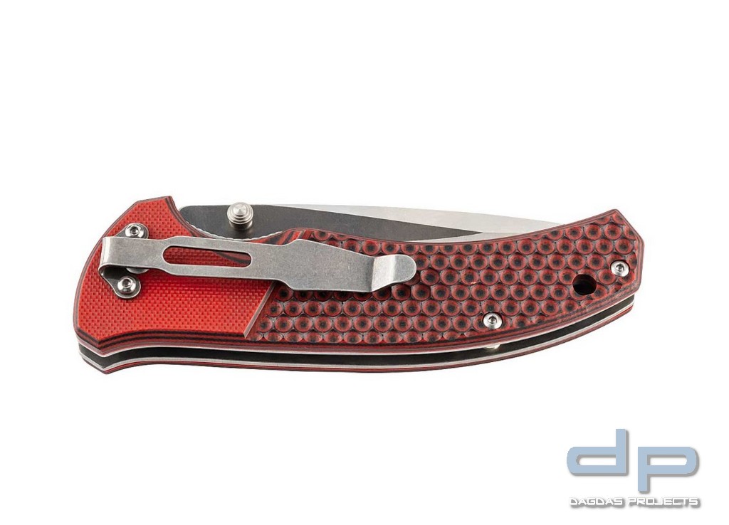 Einhandmesser im kombinierten Black Wash/Stone Wash Finish