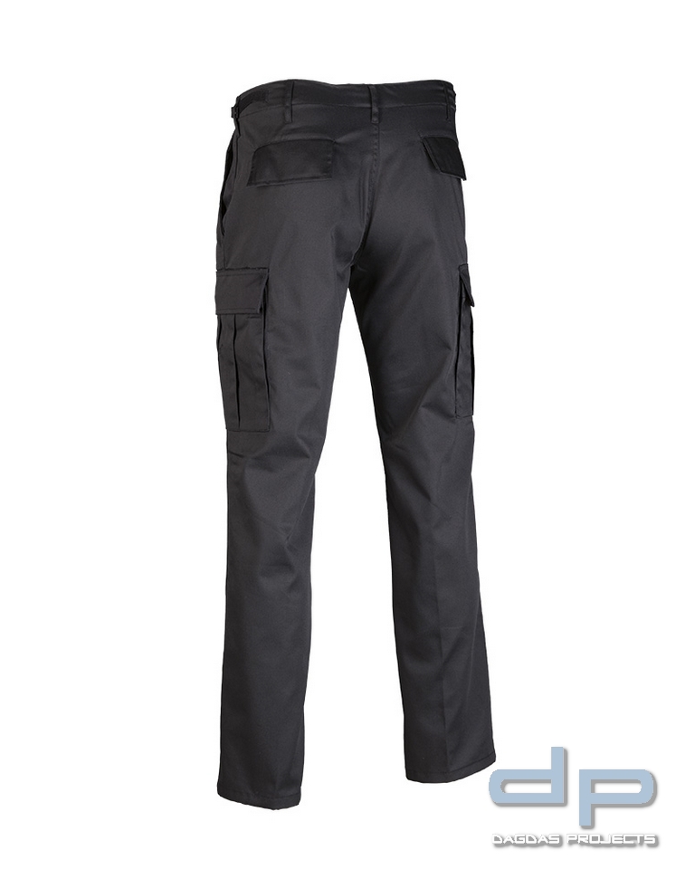 US RANGER HOSE TYP BDU ′STRAIGHT CUT′ SCHWARZ VPE 2