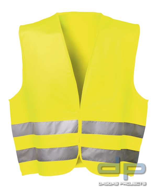SAFESTYLE® Polyester Warnschutzweste mit Wunschtext