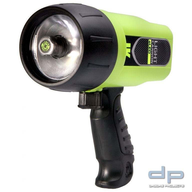 Tauchlampe Light Cannon 100, Pistolengriff neongelb