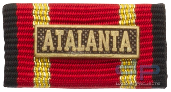 Bandschnalle Auslandseinsatz ATALANTA Bronze