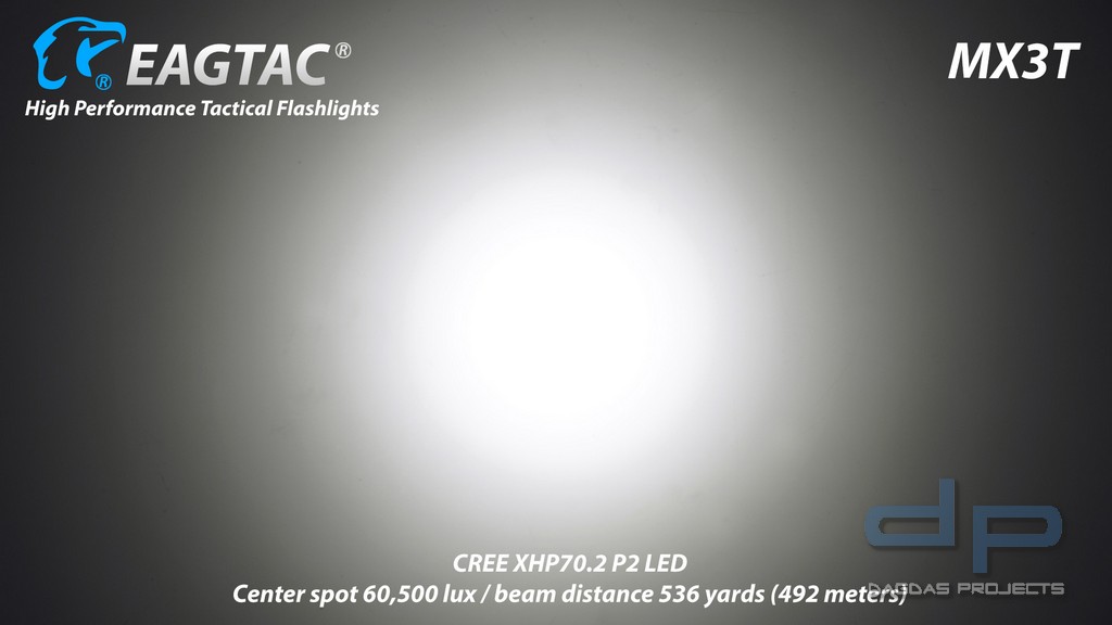 EAGTAC MX3T Pro, CREE XHP70.2 in verschiedenen Ausführungen