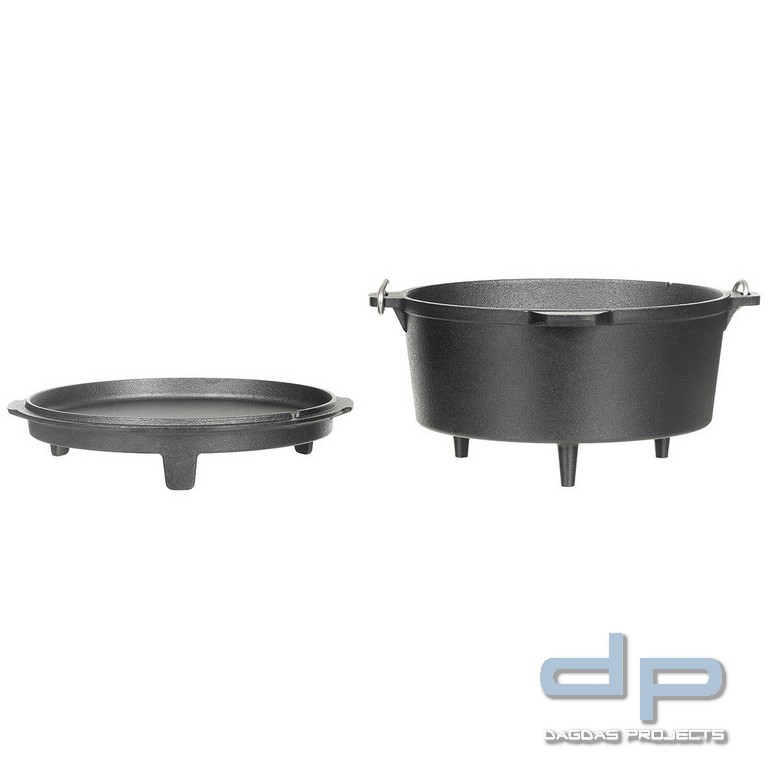 Feuertopf, "Dutch Oven", Gusseisen, ca. 3,8 l