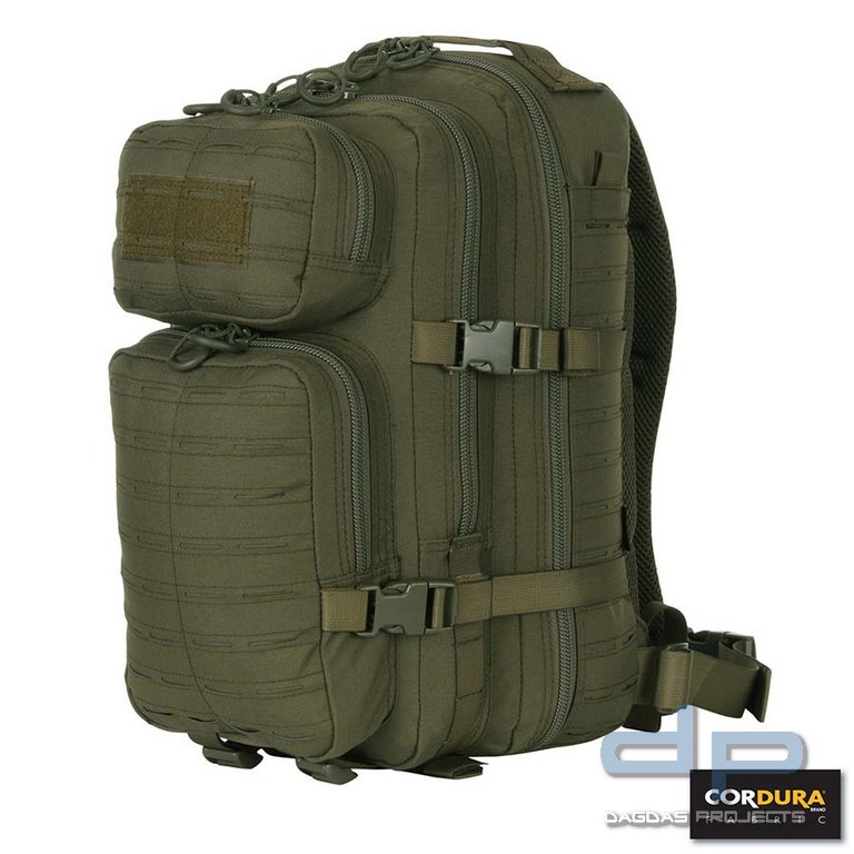 Lasercut 1-day assault Rucksack Cordura LQ16173 in verschiedenen Farben