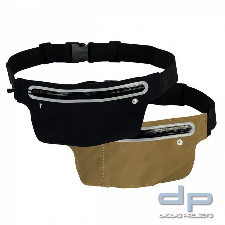 MIL-TEC® Gürteltasche, klein und schmal in schwarz und coyote
