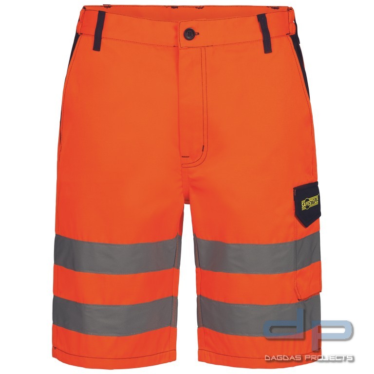 WARNSCHUTZ-SHORTS in Orange