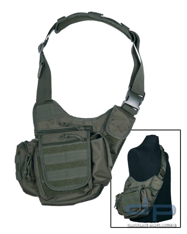 Mil-Tec Umhängetasche Sling Bag Multifunction verschiedene Farben