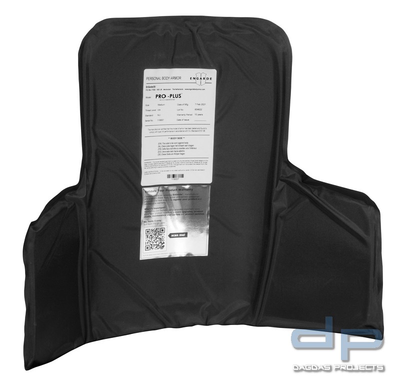 ENGARDE SCHUTZWESTE PRO-PLUS NIJ LEVEL IIIA