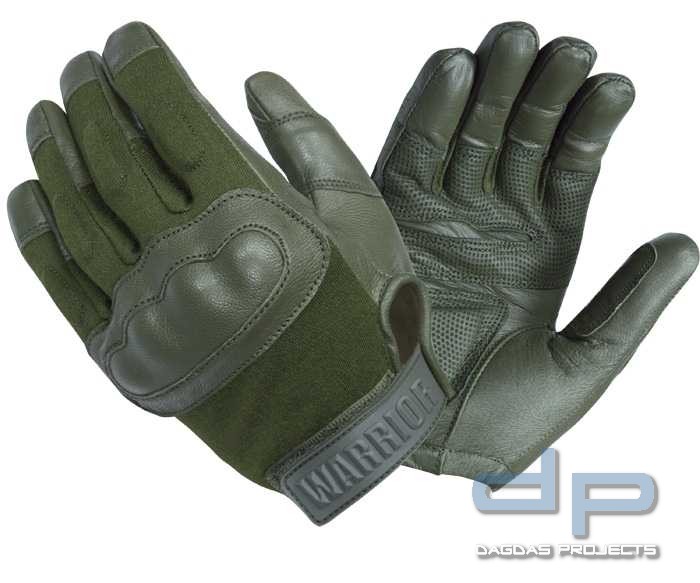 Handschuhe Warrior Enforcer Hard Knuckle Oliv