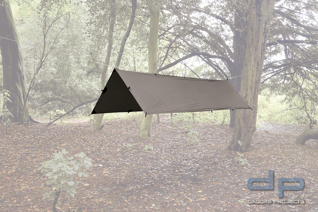 DD Hammocks Tarp S in Oliv und Coyote