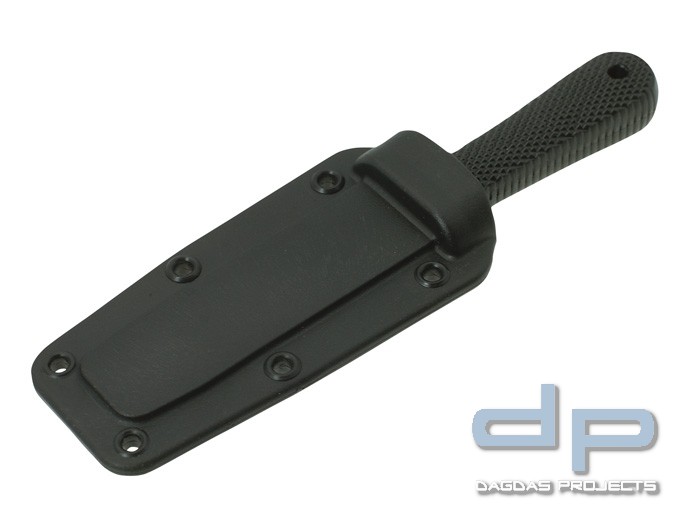 Haller Neck Knife Gummigriff schwarz