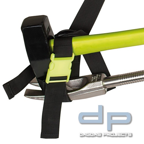 rescue-tec Tragesystem für Halligan-Tool,Spalthammer & Neubauschlüssel
