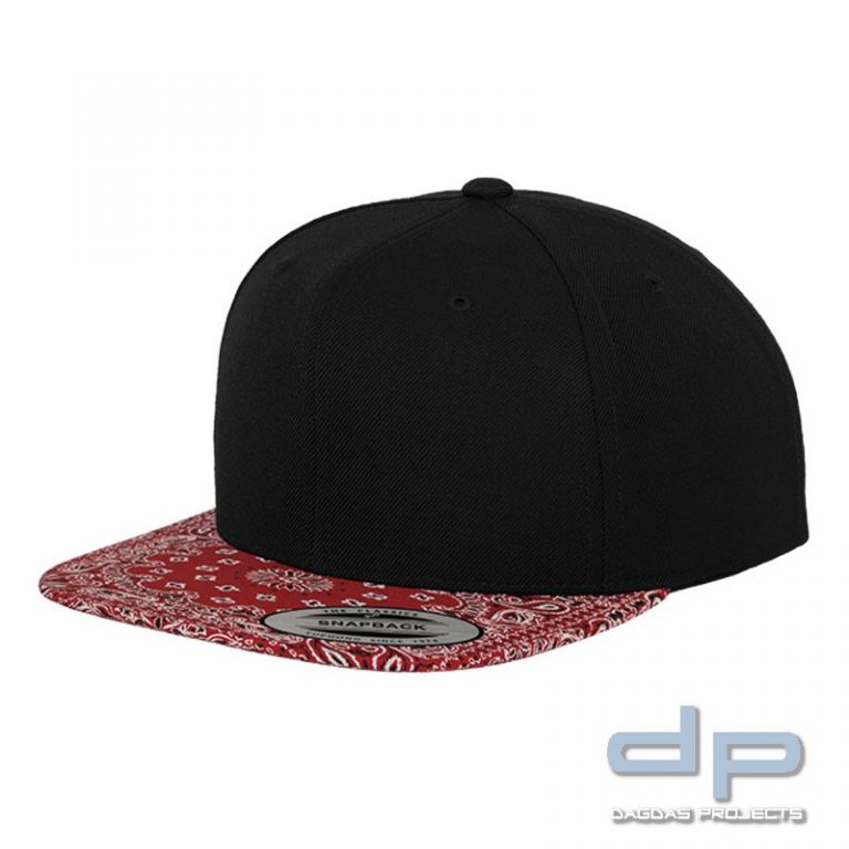Bandana Snapback Cap verschiedene Farben