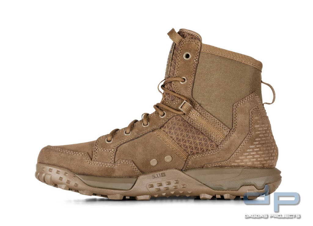 5.11® A/T 6" NON-ZIP BOOT REGULAR IN COYOTE