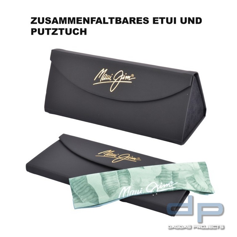 Maui Jim® Sonnen-/Sportbrille Banyans, polarisiert, randlos, ultra-leicht
