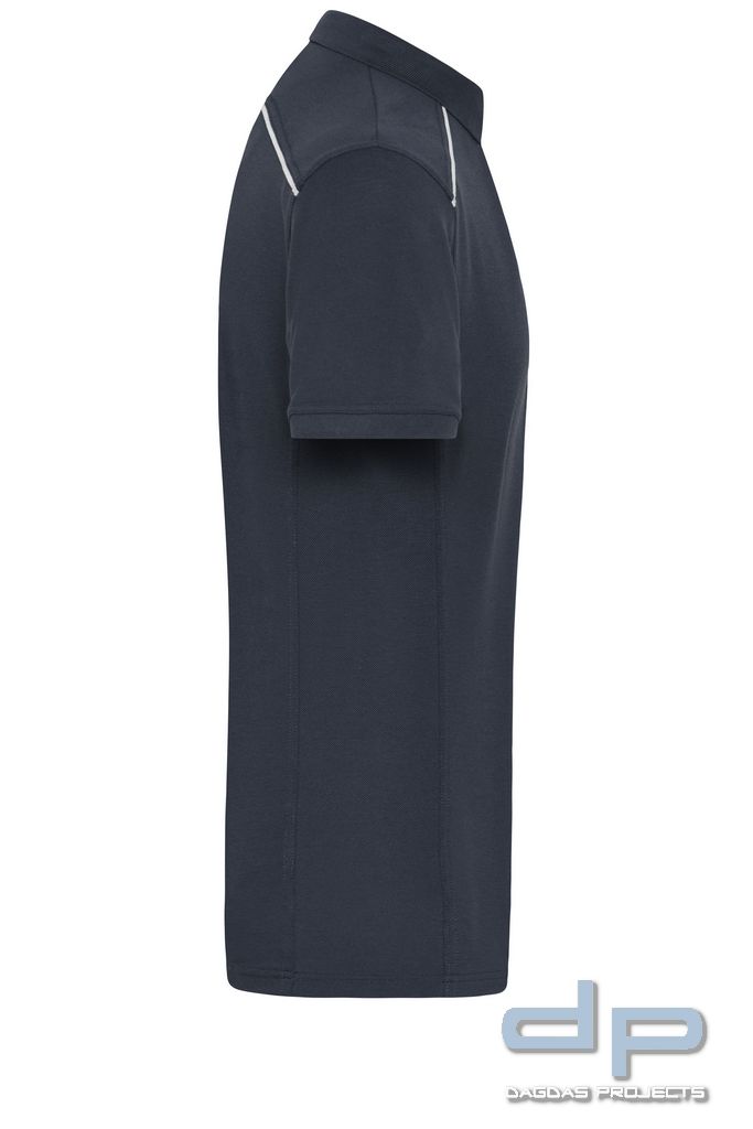 Polo Shirt Herren dp S-Serie in verschiedenen Farben mit Wunschaufdruck umrandet