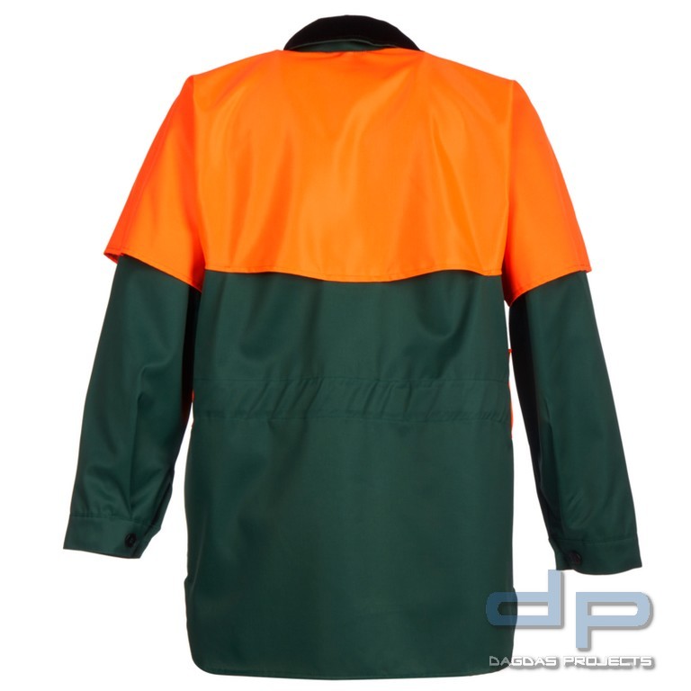 Watex Forstschutz-Jacke Forest Jack mit Schnittschutz grün/leuchtorange